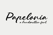 Papelonia - Handwritten Font, a Script Font by Graha Type (Thumbnail 1 of 12)