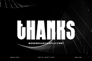 Gavonay - Modern Font, a Sans Serif Font by Iqsiart Studio (Thumbnail 7 of 7)