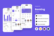 Finance Pro - Banking Mobile App, an App Template by twinstd (Thumbnail 1 of 5)