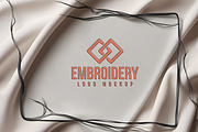 Embroidery Logo Mockup, an Advertising Mockup by CreativeShaper (Thumbnail 2 of 2)