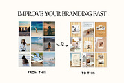 Warm Coastal Scrapbook Instagram, a Social Media Template by Anna Design Studio (Thumbnail 9 of 11)