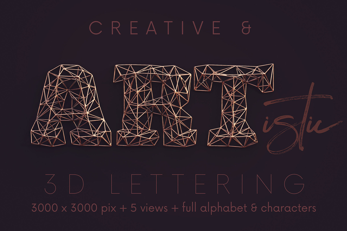 Construction Frame - 3D Lettering, a Graphic by MIIM (Photo 4 of 8)