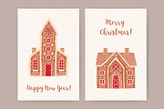 Gingerbread houses, a Decorative Illustration by Good Studio (Thumbnail 2 of 10)