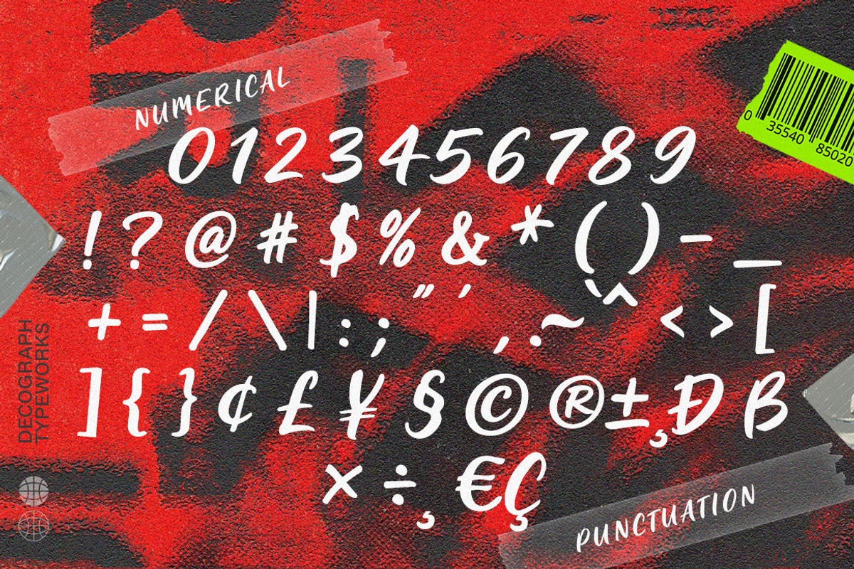 Dark Slash – Bold Brush Script, a Handwritten Font by decographstud (Photo 7 of 8)