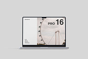 MacBook Pro 16 Mockup, a Mac Mockup by graphicpages (Thumbnail 4 of 15)