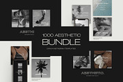 1000 Aesthetic Instagram Templates, a Social Media Template by Instprofi | Studio Estimo (Thumbnail 1 of 42)