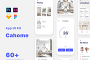 Cahome - Smart Home App UI Kit, an App Template by Capi Product (Thumbnail 1 of 6)