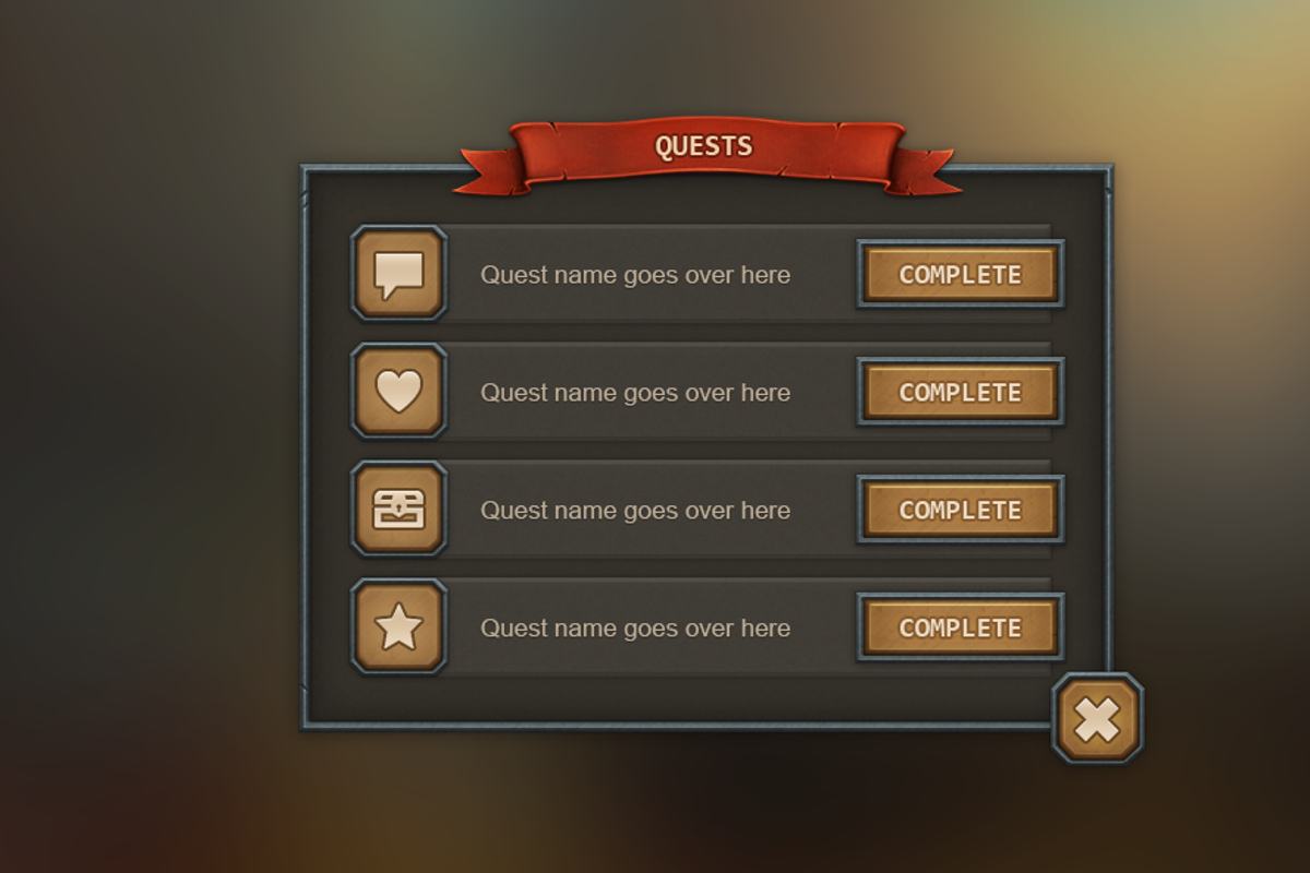 DarkAge Mobile UI, a Templates & Theme by EvilSystem (Photo 8 of 14)
