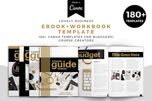 Lovely Business Mega Workbook Canva