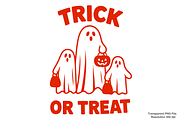Trick or Treat PNG, Halloween PNG, a Graphic by Clipart Bloom (Thumbnail 1 of 2)