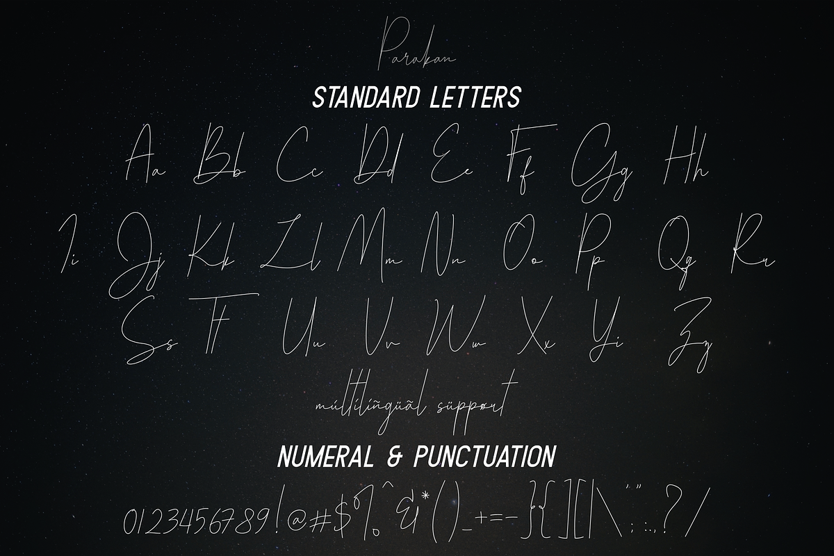 Parakan Script preview 6