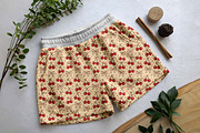 Retro Fruit Pinup Seamless Patterns, a Pattern Graphic by one-touch (Thumbnail 9 of 17)