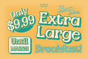 Amigie 3D, a Serif Font by Craft Supply Co. (Thumbnail 3 of 8)