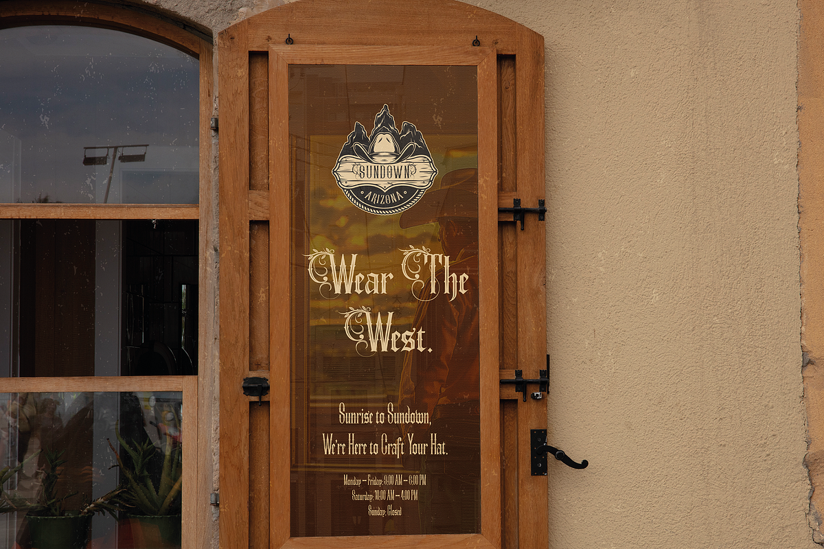 Bronco Bandit - Wild West Typeface, a Serif Font by HipFonts (Photo 9 of 12)