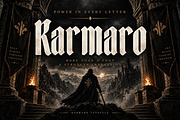 Karmaro, a Blackletter Font by Wow Magic (Thumbnail 4 of 5)