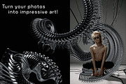 Chrome Elements - 3D Abstract Shapes, a Graphic by saintricchi (Thumbnail 3 of 8)