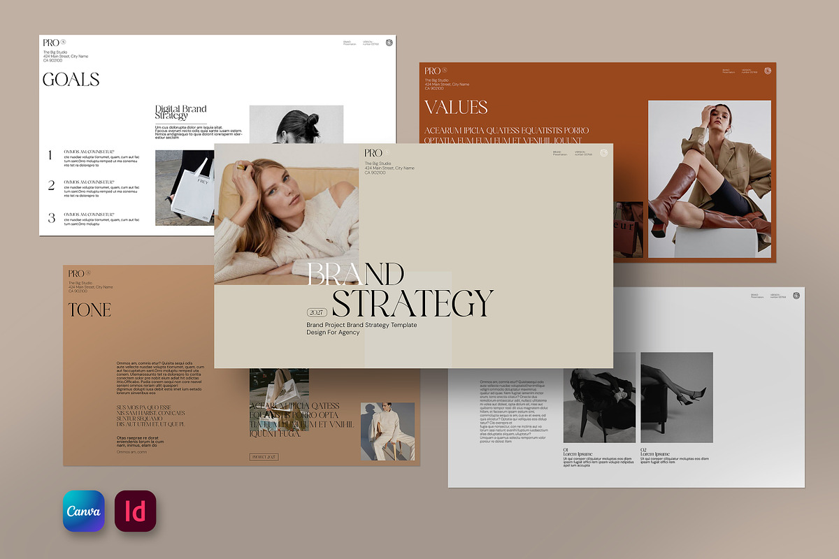 Brand Strategy | Canva, a Presentation Template by evgenystudio (Photo 1 of 8)