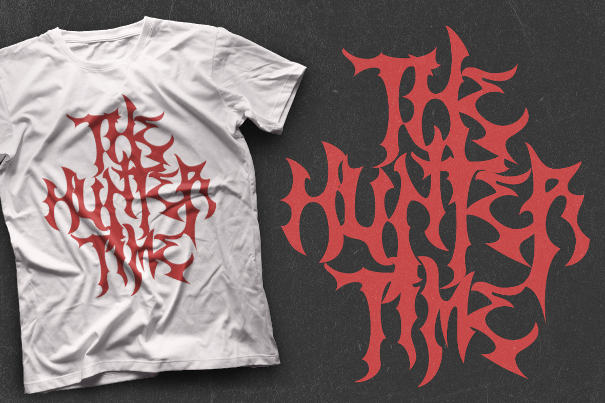Zamruds Black Metal Font, a Blackletter Font by Blackmetalfont (Photo 5 of 8)