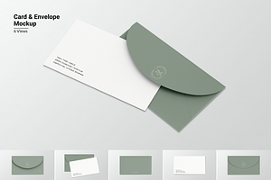 Envelope & Greeting Card Mockup