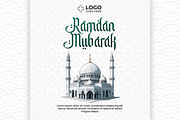 Ramadan Mubarak posts, a Social Media Template by AyyazMomin (Thumbnail 7 of 7)