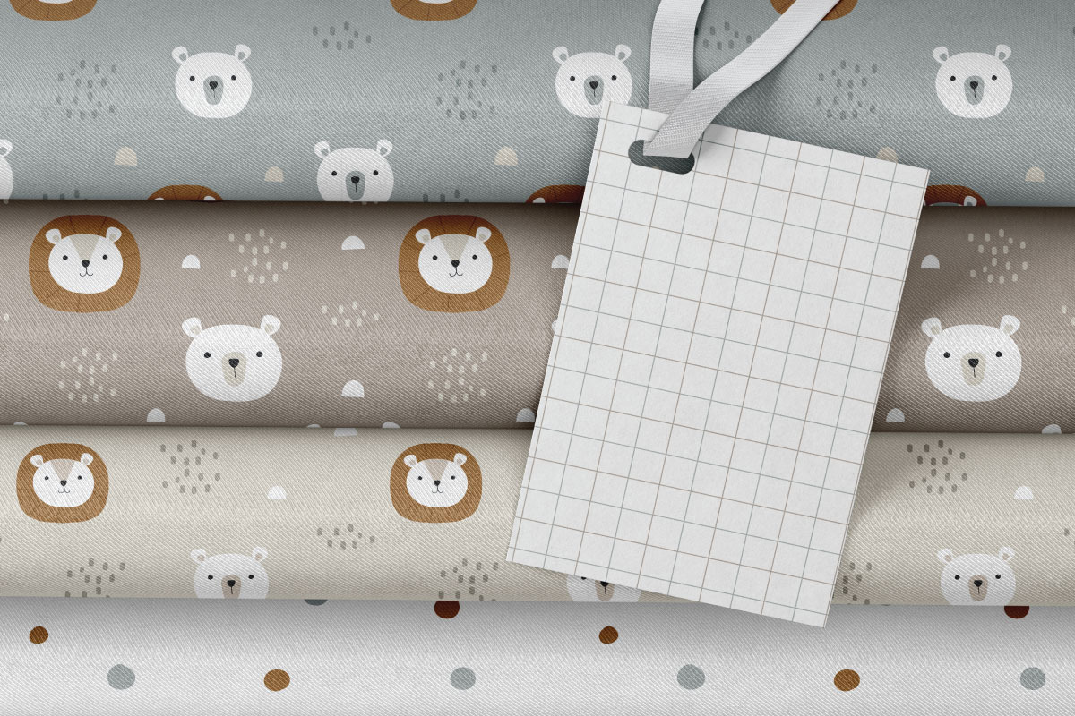 Animal pattern digital paper pack, a Pattern Graphic by lindoet23 (Photo 5 of 5)