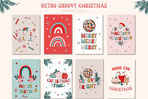 Retro Groovy Christmas