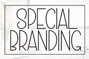 Special Branding | Script Font, a Script Font by Scratchones (Thumbnail 1 of 8)