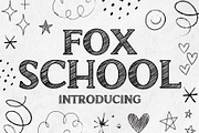Fox School Font, a Slab Serif Font by Fox7 By Rattana (Thumbnail 1 of 7)