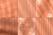 240+ Rose Gold Foil Texture Pack, a Texture Graphic by Paper Element (Thumbnail 8 of 19)