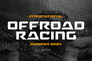 Pace - Racing Car Modern Font, a Sans Serif Font by Hamz Studio (Thumbnail 6 of 8)