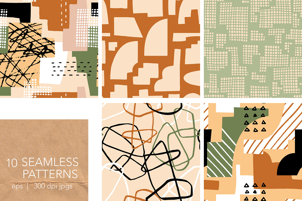 Puzzle Pieces | Patterns + More, a Pattern Graphic by The Collective Studio (Photo 3 of 11)