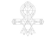 Sacred geometric indian pattern bear, an Icon by RAINBOWIRMA (Thumbnail 3 of 4)