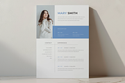 Simple CV Design Template A4, a Resume Template by Filip Studio (Thumbnail 4 of 4)