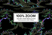 Abalone Garden | 6 Seamless Patterns, a Pattern Graphic by PATTERNBASE (Thumbnail 2 of 8)