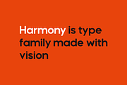 Harmony sans serif typefamily, a Sans Serif Font by Michał Pieczyński (Thumbnail 4 of 5)