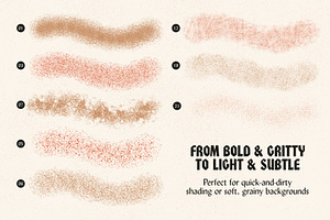 Grain Shader Brush Set For Photoshop