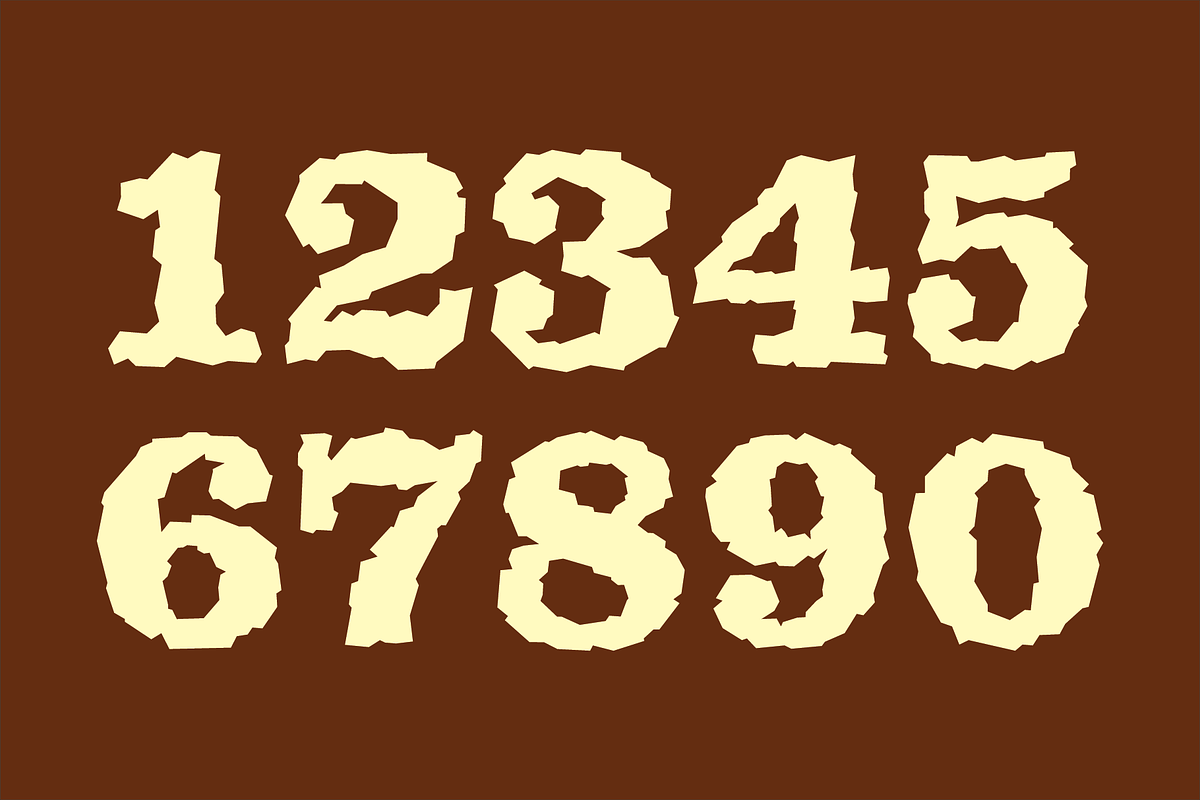 Display Brutal Font, a Serif Font by GG Design (Photo 5 of 6)