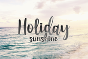 Seaside Font + Watercolor SVG, a Script Font by Cate Shaner (Thumbnail 8 of 11)