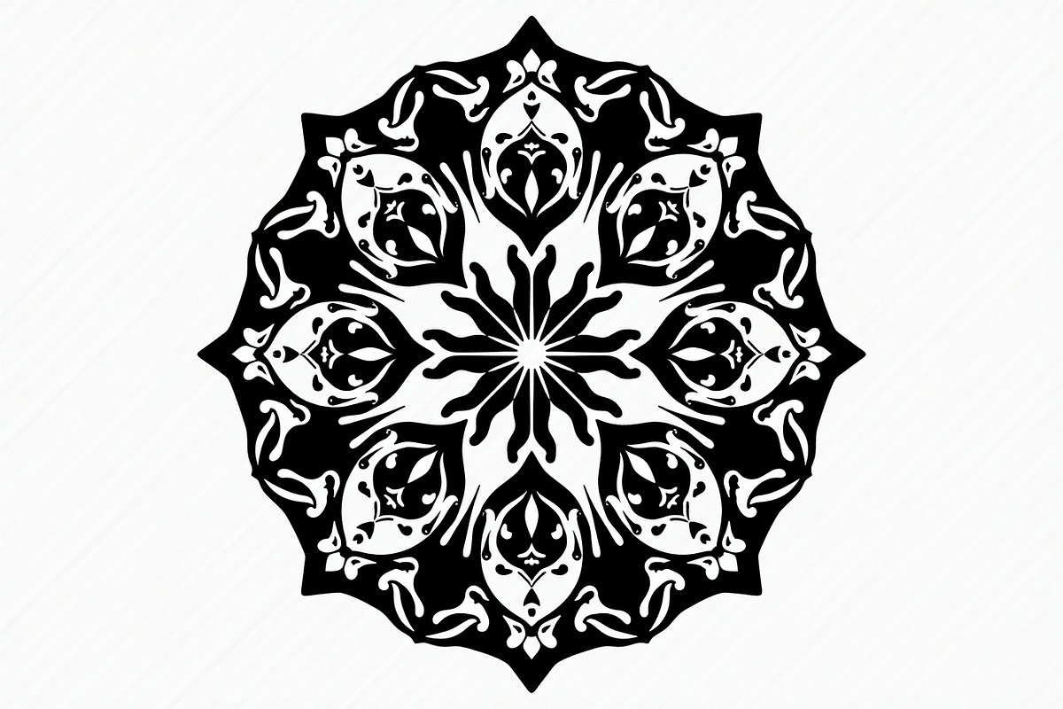 Floral Ornament Mandala Bundle, an Illustration by Artivon (Photo 9 of 9)