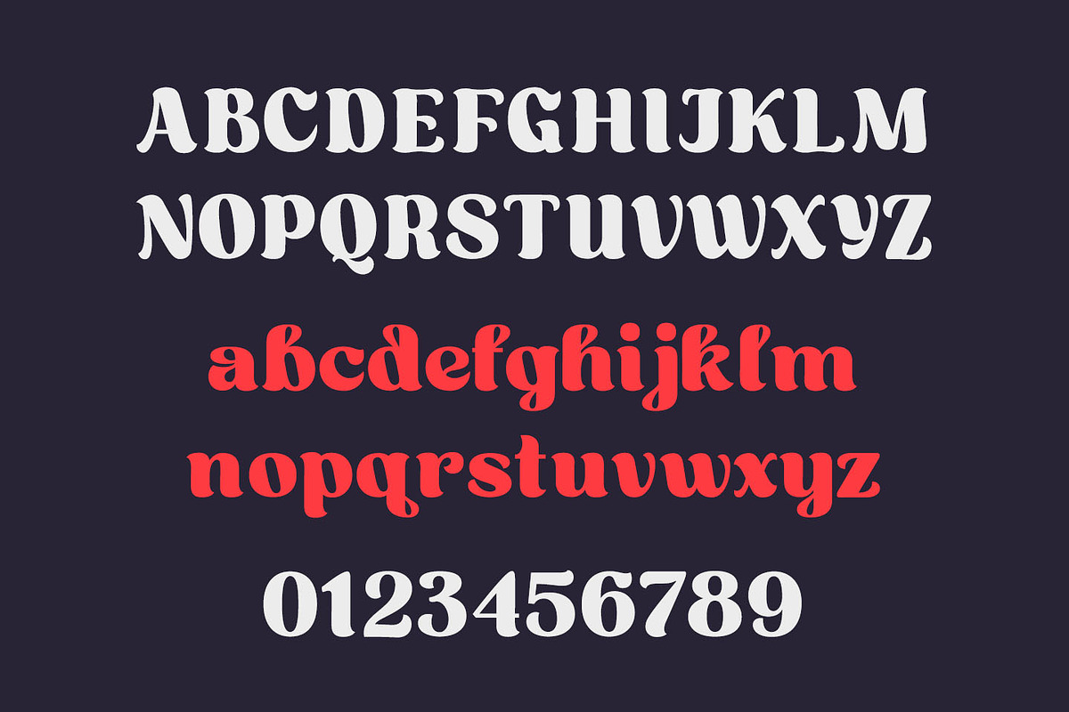 Aveghia Display Serif Font, a Sans Serif Font by Kulokale (Photo 8 of 10)