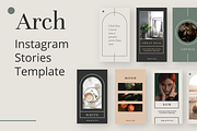 Arch Instagram Stories Template, a Social Media Template by Wild Ones (Thumbnail 1 of 6)