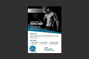 Fitness Flyer Template, a Flyer Template by Diverter (Thumbnail 3 of 3)