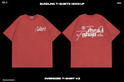 Bundle Mockup T-shirts, a Shirt Mockup by Irhasalfahad (Thumbnail 5 of 6)