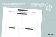 Goal Planner Bujo Printable, a Stationery Template by Bella+Sophia Creative (Thumbnail 3 of 5)