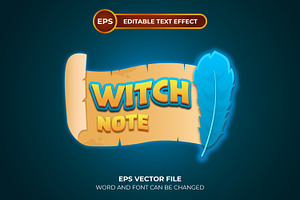 Witch Note