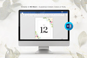 Table Card Template, an Invitation Template by ShineOnWedding (Thumbnail 11 of 12)