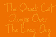 CS Michigan Dashed, a Handwritten Font by Craft Supply Co. (Thumbnail 5 of 8)