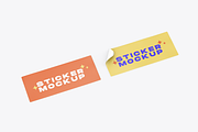70+ Must-Have Sticker Mockups, a Mockup by Mockupdaddy (Thumbnail 52 of 70)