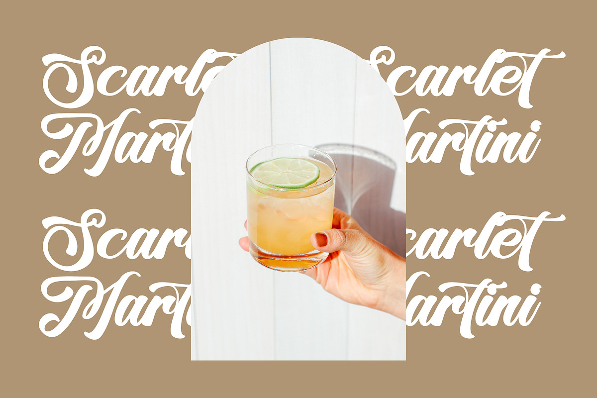 Slangtury Bohemis Elegant Bold, a Handwritten Font by operatype.co (Photo 5 of 8)