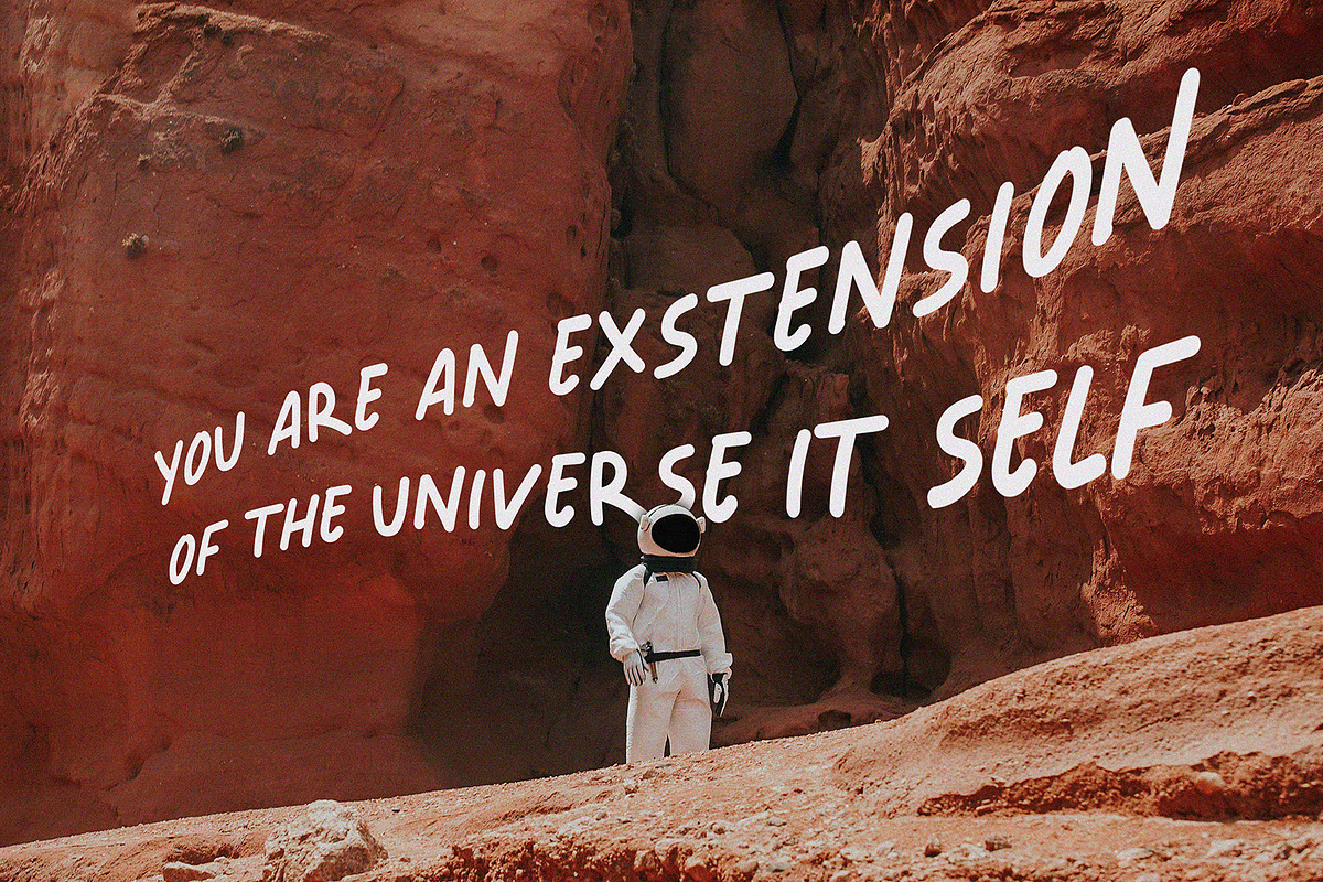 Space in Mars, a Script Font by ARSAVISUAL (Photo 3 of 6)